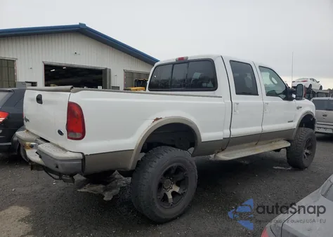 2006 Ford F350 Srw Super Duty from USA, damaged, VIN 1FTWW31P96EA80271